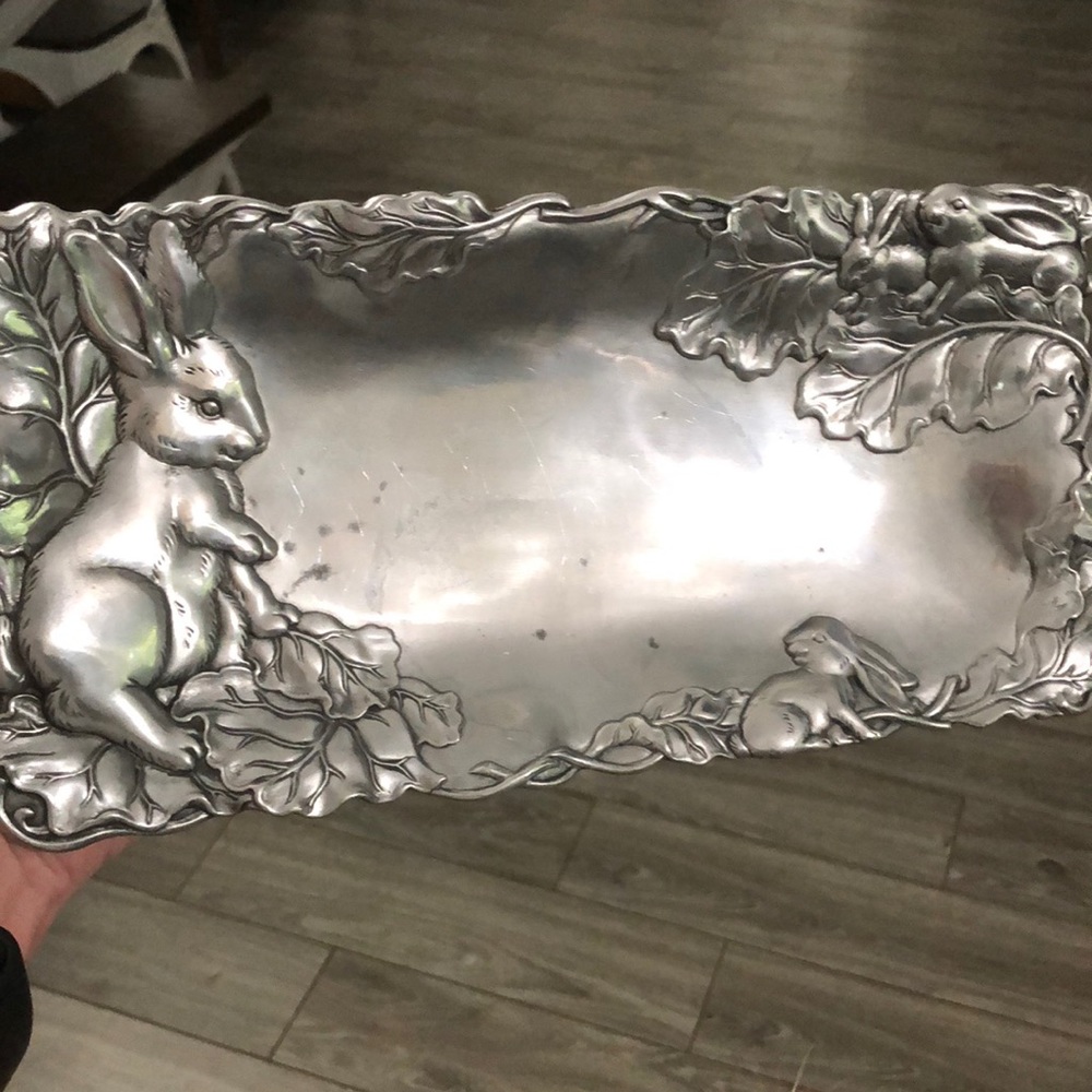 Arthur Court • 1998 Bunny Tray